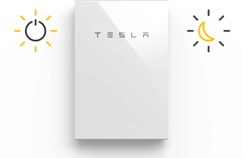 Tesla Powerwall 2 Day and Night Solar